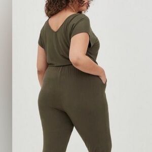 Torrid olive green romper…very cute lightweight just in time for summer